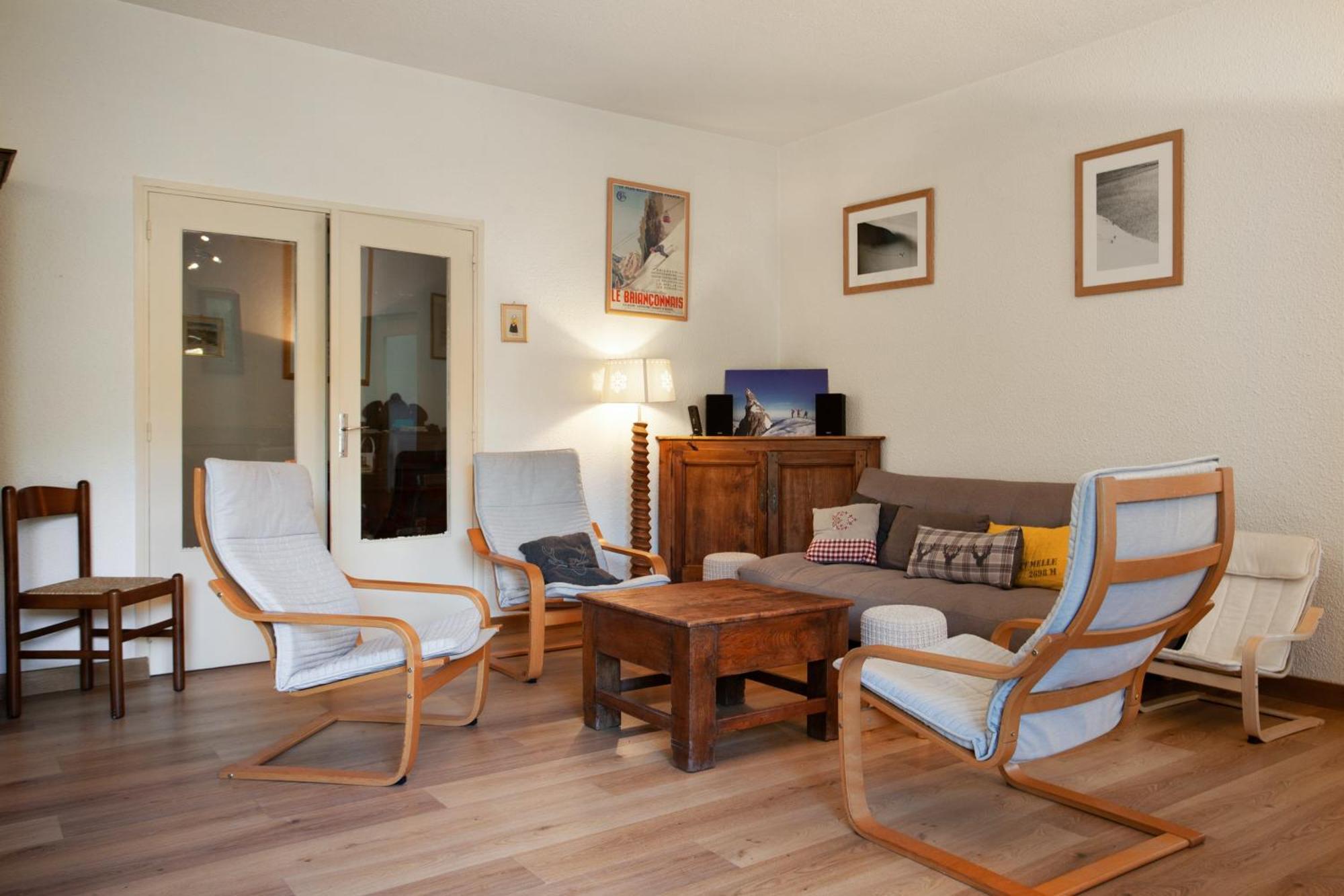 Chalet Confortable A Briancon Avec Vue Sur Montagne Exterior photo