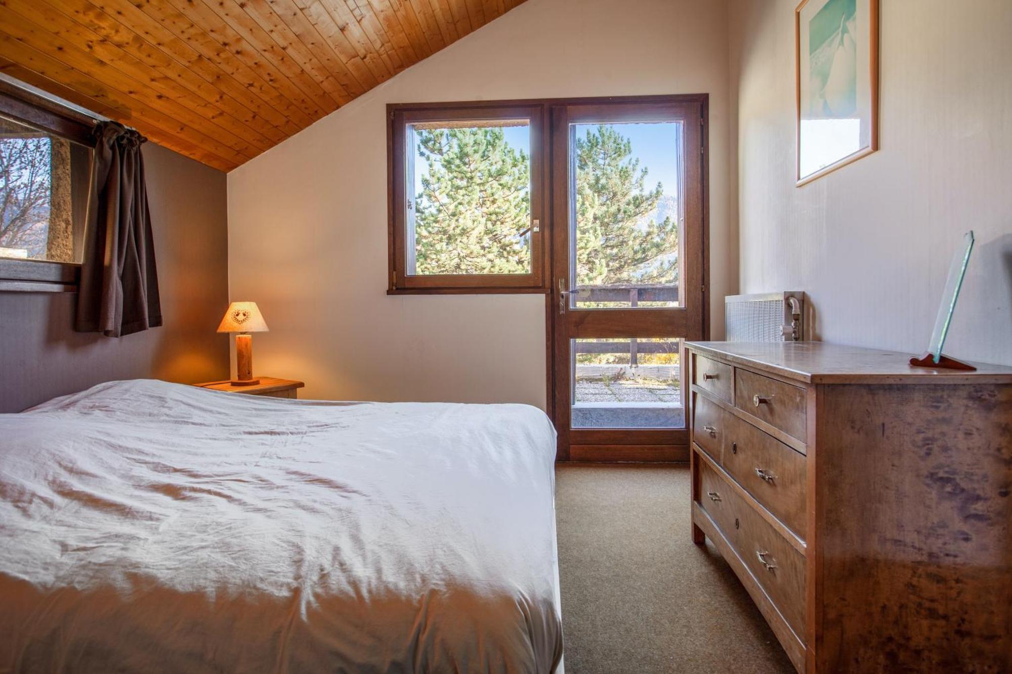 Chalet Confortable A Briancon Avec Vue Sur Montagne Exterior photo